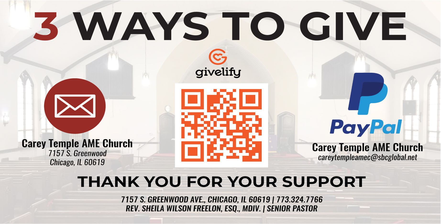 Ways to give